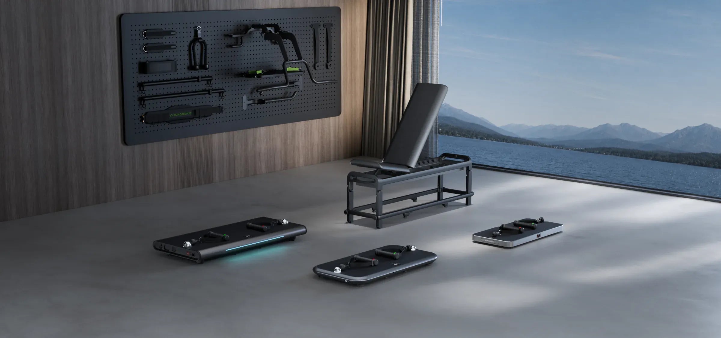 Training at home with the P Series