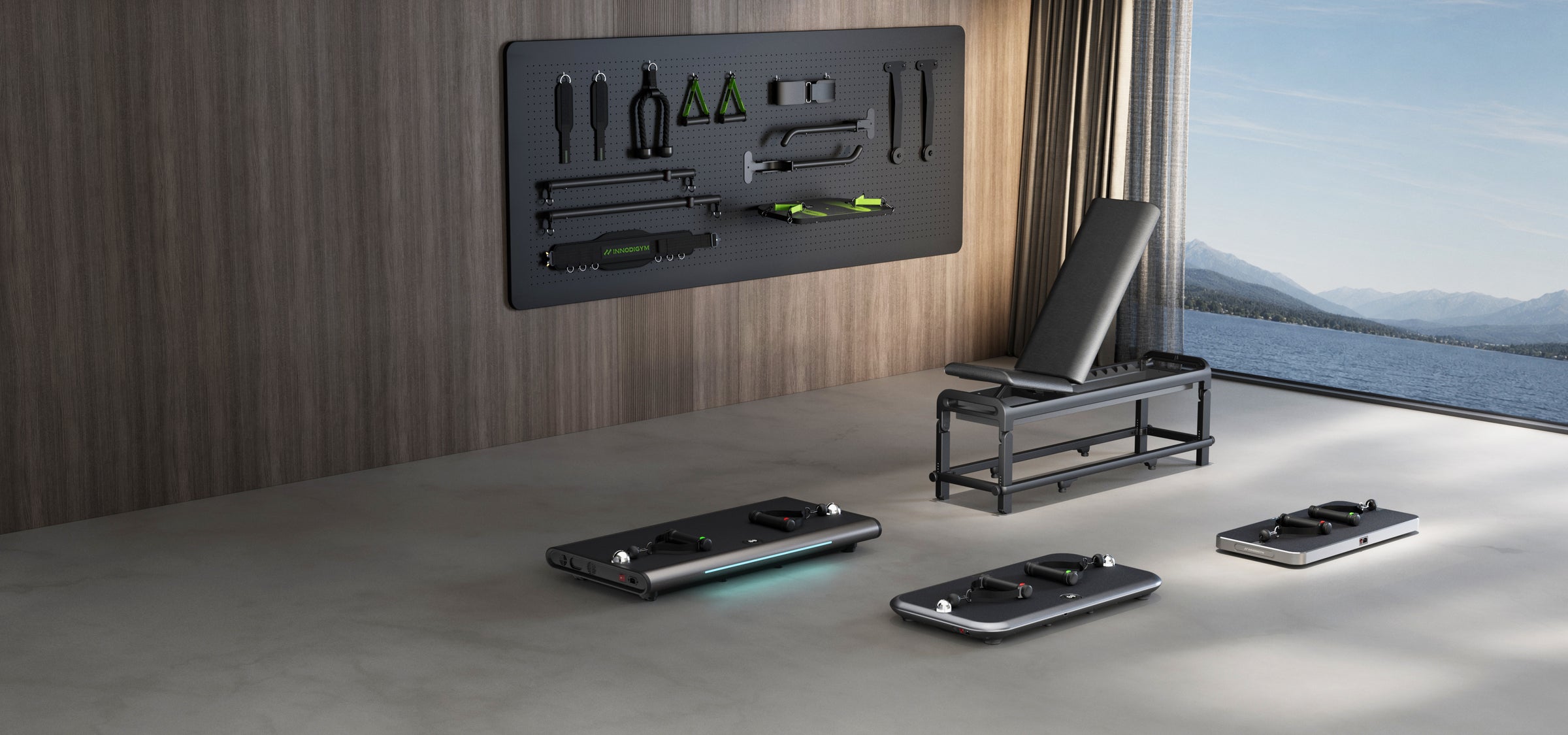Training at home with the P Series