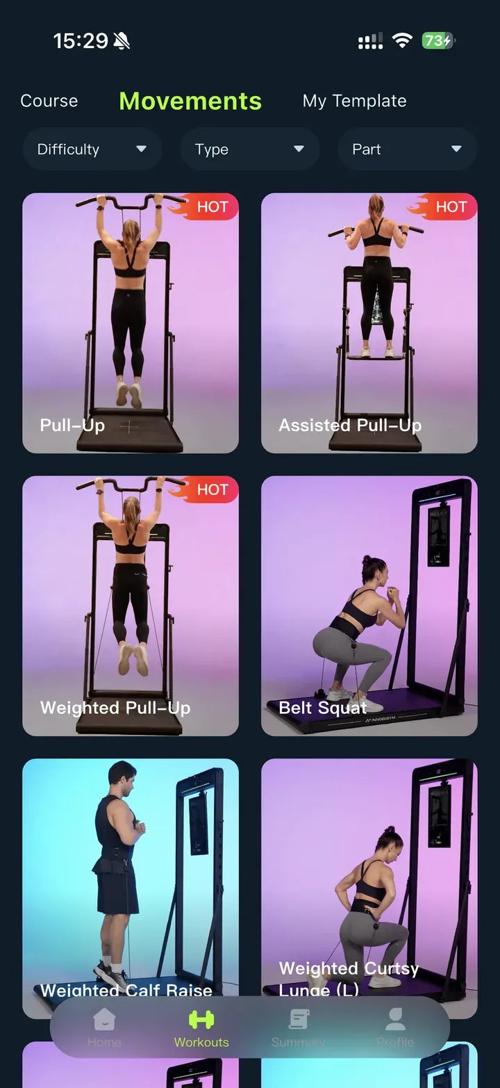 Movement library